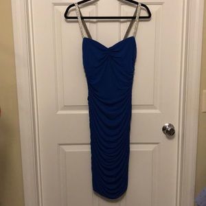 Royal Blue Dress by Moss International